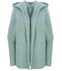 GRUBY sweter KARDIGAN nietoperz Luźny Ciepły z kapturem (Zielony) GRUBY sweter KARDIGAN nietoperz Luźny Ciepły z kapturem (Zielony)