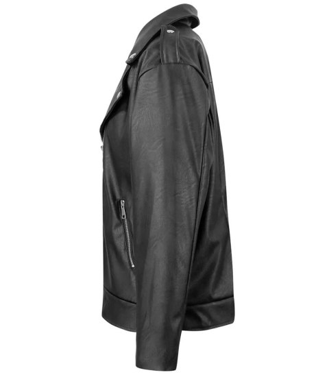 Klasyczna RAMONESKA kurtka damska PLUS SIZE (Czarny) Klasyczna RAMONESKA kurtka damska PLUS SIZE (Czarny)