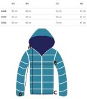 Klasyczna RAMONESKA kurtka damska PLUS SIZE (Niebieski) Klasyczna RAMONESKA kurtka damska PLUS SIZE (Niebieski)