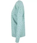 Klasyczny sweter kardigan w groszki Elegancki NELA (Zielony) Klasyczny sweter kardigan w groszki Elegancki NELA (Zielony)