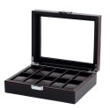 Schatulle Carbon für 10 Uhren 28 x 22 x 8cm PD136 Schatulle Carbon für 10 Uhren 28 x 22 x 8cm PD136