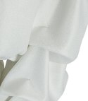 Bluzka hiszpanka z ozdobnym bufiastym rękawem Elegancka KAJA (Biały) Bluzka hiszpanka z ozdobnym bufiastym rękawem Elegancka KAJA (Biały)