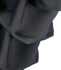 Bluzka hiszpanka z ozdobnym bufiastym rękawem Elegancka KAJA (Czarny) Bluzka hiszpanka z ozdobnym bufiastym rękawem Elegancka KAJA (Czarny)