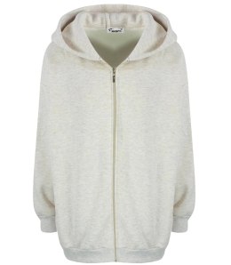 Ciepła bluza unisex oversize nieskończoność (Ecru)
