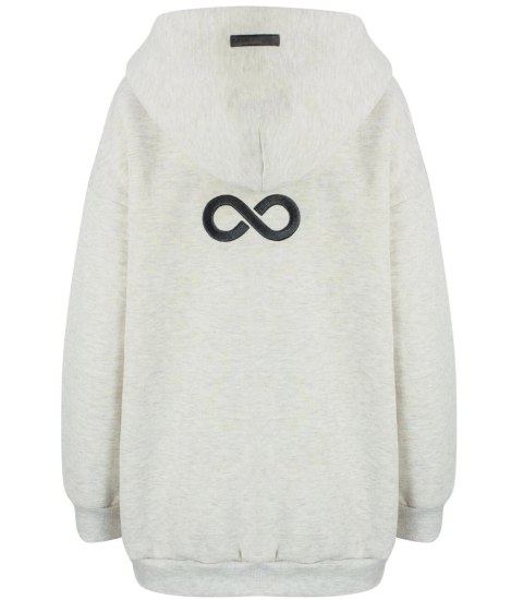 Ciepła bluza unisex oversize nieskończoność (Ecru) Ciepła bluza unisex oversize nieskończoność (Ecru)