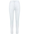 Damskie spodnie PUSH-UP zwężana nogawka Eleganckie ANABEL (Biały)