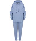 Dres sportowy bawełniany gładki oversize MARGARET (Niebieski) Dres sportowy bawełniany gładki oversize MARGARET (Niebieski)