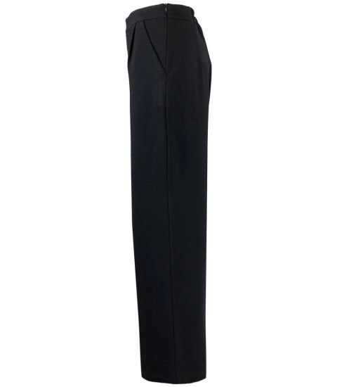 Eleganckie spodnie materiałowe rozszerzane nogawki kuloty MIA Eleganckie spodnie materiałowe rozszerzane nogawki kuloty MIA