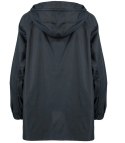 Krótka przeciwdeszczowa kurtka przejściowa oversize ELENA (Czarny) Krótka przeciwdeszczowa kurtka przejściowa oversize ELENA (Czarny)