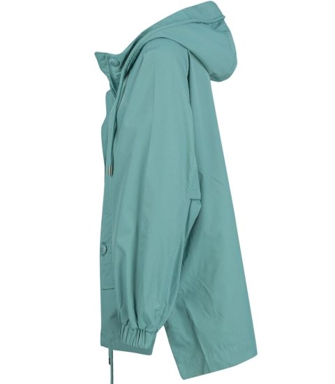 Krótka przeciwdeszczowa kurtka przejściowa oversize ELENA (Zielony) Krótka przeciwdeszczowa kurtka przejściowa oversize ELENA (Zielony)
