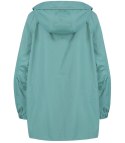 Krótka przeciwdeszczowa kurtka przejściowa oversize ELENA (Zielony) Krótka przeciwdeszczowa kurtka przejściowa oversize ELENA (Zielony)