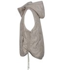 Krótki damski bezrękawnik kamizelka PLUS SIZE LILY (Beżowy) Krótki damski bezrękawnik kamizelka PLUS SIZE LILY (Beżowy)