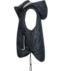 Krótki damski bezrękawnik kamizelka PLUS SIZE LILY (Czarny) Krótki damski bezrękawnik kamizelka PLUS SIZE LILY (Czarny)