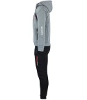 Męski zestaw dresowy dres rozinana bluza i spodnie (Szary || Czarny) Męski zestaw dresowy dres rozinana bluza i spodnie (Szary || Czarny)