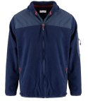 Polar męski klasyczny ciepły bluza rozpinana (Niebieski) Polar męski klasyczny ciepły bluza rozpinana (Niebieski)