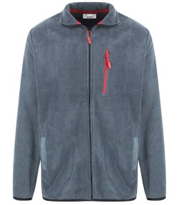 Polar męski klasyczny ciepły bluza rozpinana