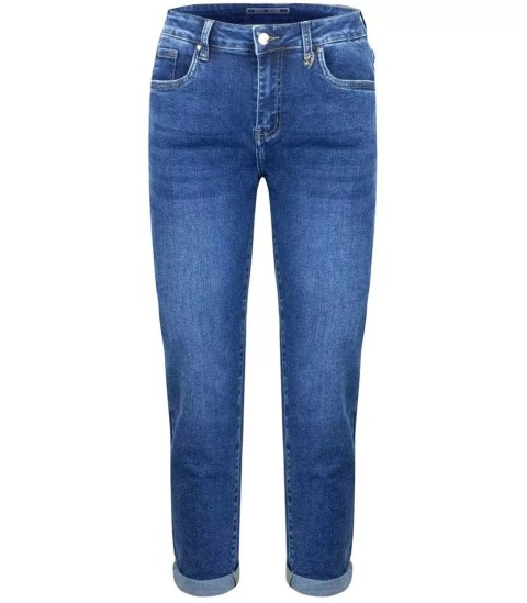 Spodnie jeansowe Jeansy mom fit blue LAURA Spodnie jeansowe Jeansy mom fit blue LAURA