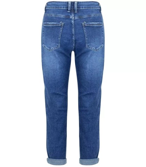 Spodnie jeansowe Jeansy mom fit blue LAURA Spodnie jeansowe Jeansy mom fit blue LAURA