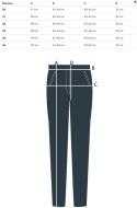 Spodnie jeansowe Jeansy mom fit blue LAURA Spodnie jeansowe Jeansy mom fit blue LAURA