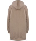 Ciepła oversizowa bluza BASIC hoodie (Brązowy) Ciepła oversizowa bluza BASIC hoodie (Brązowy)