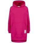 Ciepła oversizowa bluza BASIC hoodie (Różowy) Ciepła oversizowa bluza BASIC hoodie (Różowy)