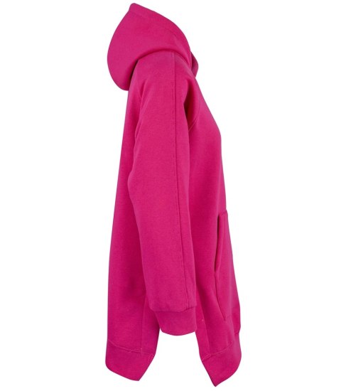 Ciepła oversizowa bluza BASIC hoodie (Różowy) Ciepła oversizowa bluza BASIC hoodie (Różowy)