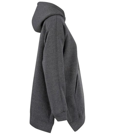 Ciepła oversizowa bluza BASIC hoodie (Szary) Ciepła oversizowa bluza BASIC hoodie (Szary)