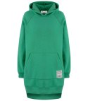 Ciepła oversizowa bluza BASIC hoodie (Zielony) Ciepła oversizowa bluza BASIC hoodie (Zielony)