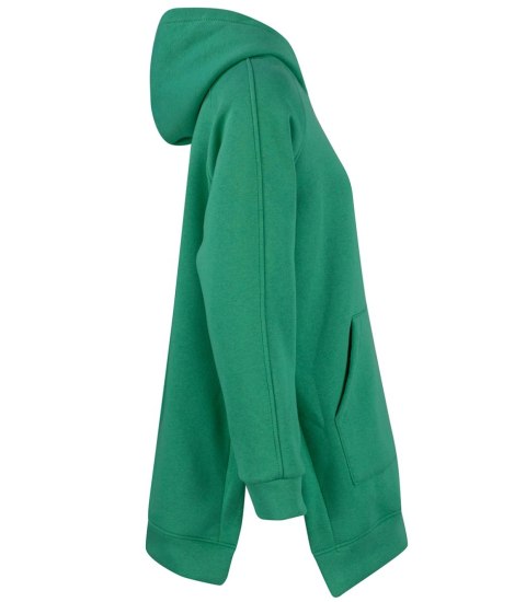 Ciepła oversizowa bluza BASIC hoodie (Zielony) Ciepła oversizowa bluza BASIC hoodie (Zielony)