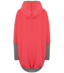 Ciepła oversizowa bluza PARKA dresowa (Szary || Różowy || Wielokolorowy) Ciepła oversizowa bluza PARKA dresowa (Szary || Różowy || Wielokolorowy)
