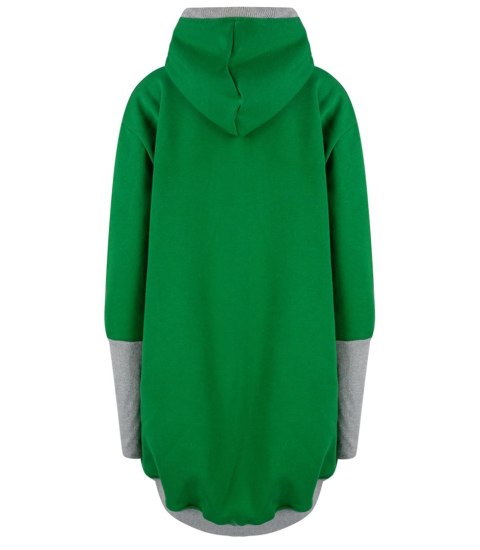 Ciepła oversizowa bluza PARKA dresowa (Szary || Zielony || Wielokolorowy) Ciepła oversizowa bluza PARKA dresowa (Szary || Zielony || Wielokolorowy)