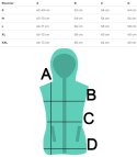 Krótki damski bezrękawnik kamizelka PLUS SIZE STELLA (Czarny) Krótki damski bezrękawnik kamizelka PLUS SIZE STELLA (Czarny)