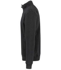 Męska ciepła gruba bluza rozpinana ze stójką (Czarny)