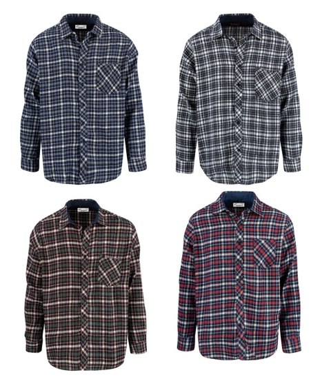 Męska koszula w kratę bawełna REGULAR FIT drobna kratka (Zielony || Wielokolorowy || Czarny) Męska koszula w kratę bawełna REGULAR FIT drobna kratka (Zielony || Wielokolorowy || Czarny)
