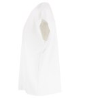 T-shirt pudełkowy bluzka damska bez szwów basic SARA (Biały) T-shirt pudełkowy bluzka damska bez szwów basic SARA (Biały)