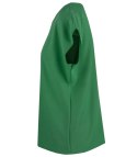 T-shirt pudełkowy bluzka damska bez szwów basic SARA (Zielony) T-shirt pudełkowy bluzka damska bez szwów basic SARA (Zielony)