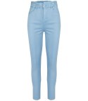 Wygodne elastyczne spodnie JEANSY SKINNY FIT kolorowe Eleganckie ROSE (Niebieski) Wygodne elastyczne spodnie JEANSY SKINNY FIT kolorowe Eleganckie ROSE (Niebieski)