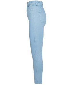 Wygodne elastyczne spodnie JEANSY SKINNY FIT kolorowe Eleganckie ROSE (Niebieski)