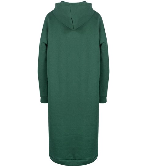 Ciepła bluza damska dresowa Oversize Sukienka Bawełniana INEZ (Zielony) Ciepła bluza damska dresowa Oversize Sukienka Bawełniana INEZ (Zielony)