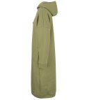 Ciepła bluza damska dresowa Oversize Sukienka Bawełniana INEZ (Zielony) Ciepła bluza damska dresowa Oversize Sukienka Bawełniana INEZ (Zielony)
