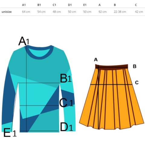 Dzianinowy komplet sweter + spódnica w jednolitym kolorze BELLA (Biały) Dzianinowy komplet sweter + spódnica w jednolitym kolorze BELLA (Biały)
