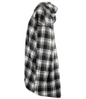 Koszula oversize z kapturem zapinana na suwak bawełna PENNY (Wielokolorowy || Czarny || Ecru) Koszula oversize z kapturem zapinana na suwak bawełna PENNY (Wielokolorowy || Czarny || Ecru)