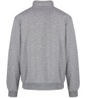 Męska ciepła bluza rozpinana ze stójką i haftem (Szary) Męska ciepła bluza rozpinana ze stójką i haftem (Szary)
