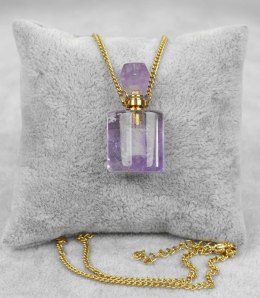 Naszyjnik wisiorek perfumetka flakon AMETYST (Ametyst)