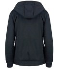 Bluza damska męska unisex z kapturem kolory z kapturem SELENA (Czarny)