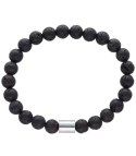 Bransoletka męska lawa kule 8,5 mm z pudełkiem (Lawa) Bransoletka męska lawa kule 8,5 mm z pudełkiem (Lawa)