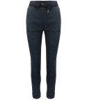 Damskie spodnie jegginsy tregginsy skinny ala jeans KIM (Czarny) Damskie spodnie jegginsy tregginsy skinny ala jeans KIM (Czarny)