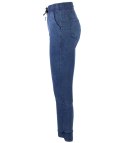 Damskie spodnie jegginsy tregginsy skinny ala jeans KIM (Niebieski) Damskie spodnie jegginsy tregginsy skinny ala jeans KIM (Niebieski)