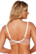 Biustonosz Soft Biustonosz Semi-Soft Model Luiza 1242 Ecru/Mocca - Gaia - 85E
