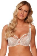 Biustonosz Soft Biustonosz Semi-Soft Model Luiza 1242 Ecru/Mocca - Gaia - 90E